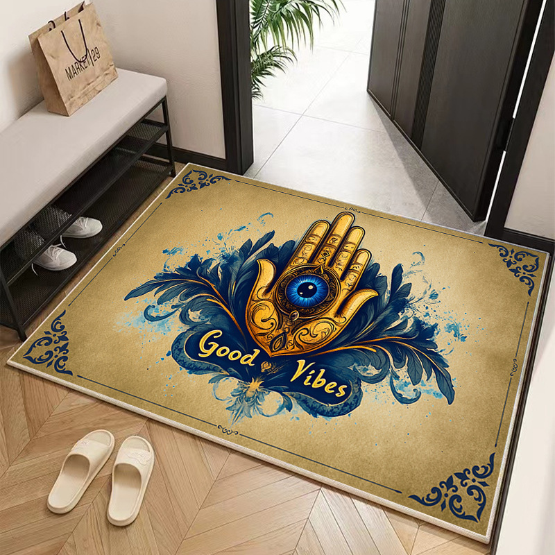 3d Illusion Bathroom Mat Soft Diatomite Chenille Rug Non Slip_voghion.com