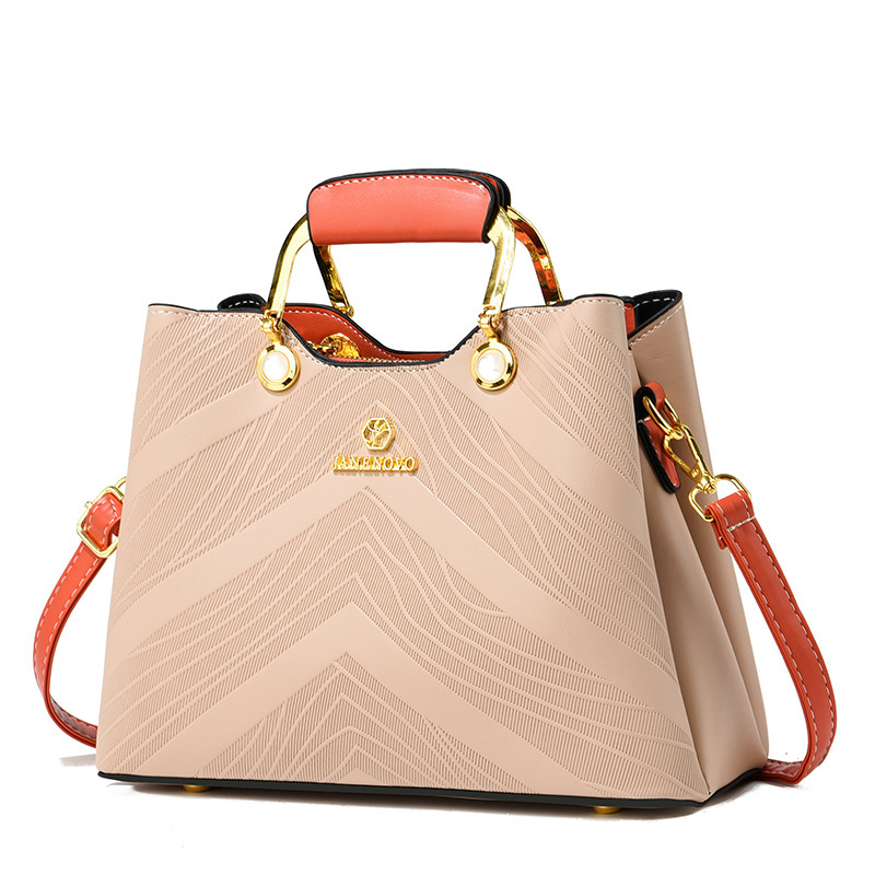 Bolso de mujer transfronterizo 2025 nueva moda simple día de San Valentín caja de regalo de madres de mediana edad bolso de hombro bolso de mano