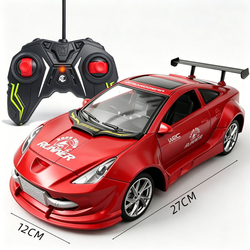 Cross-Border New Model Remote Control Competitive Racing Car Children's Toy Car Four-Way High-Speed Drift 1:16 Car Model Wholesale