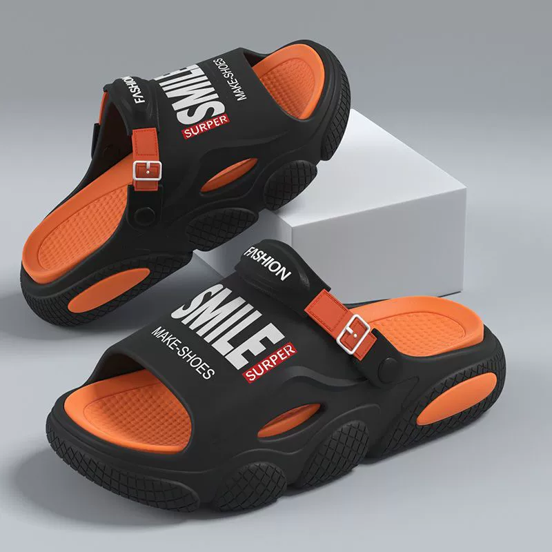 2025 новые мужские тапочки, чтобы водить автомобиль с нескользкими легкими удобными пляжными спортивными сандалиями