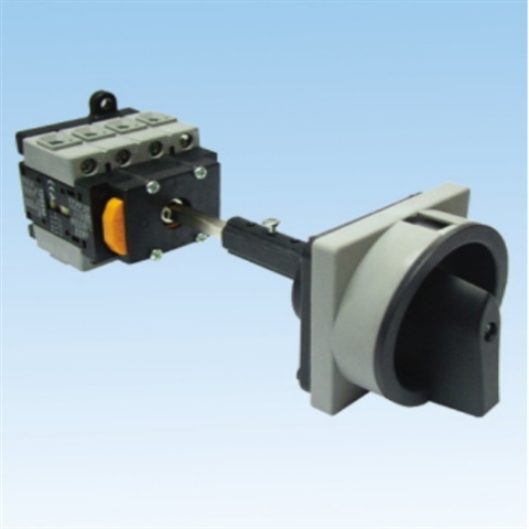 TEND天得TDS466/480-BRB旋钮电门开关4P分离式圆形红把手黄色面板