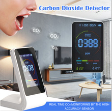 二氧化碳濃度檢測器便攜式溫濕度干電池版 紅外探頭