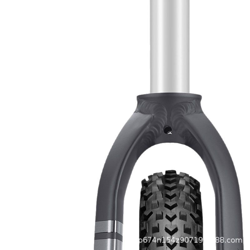 BOLANY bicicleta de montaña tenedor duro aleación de aluminio tenedor delantero 26 27.5 29 pulgadas una columna recta montado freno de disco versión Tenedor Duro