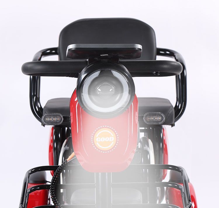 New Phoenix Electric Four-Wheel Vehicle - White Red Mother Electric Four-Wheel Vehicle