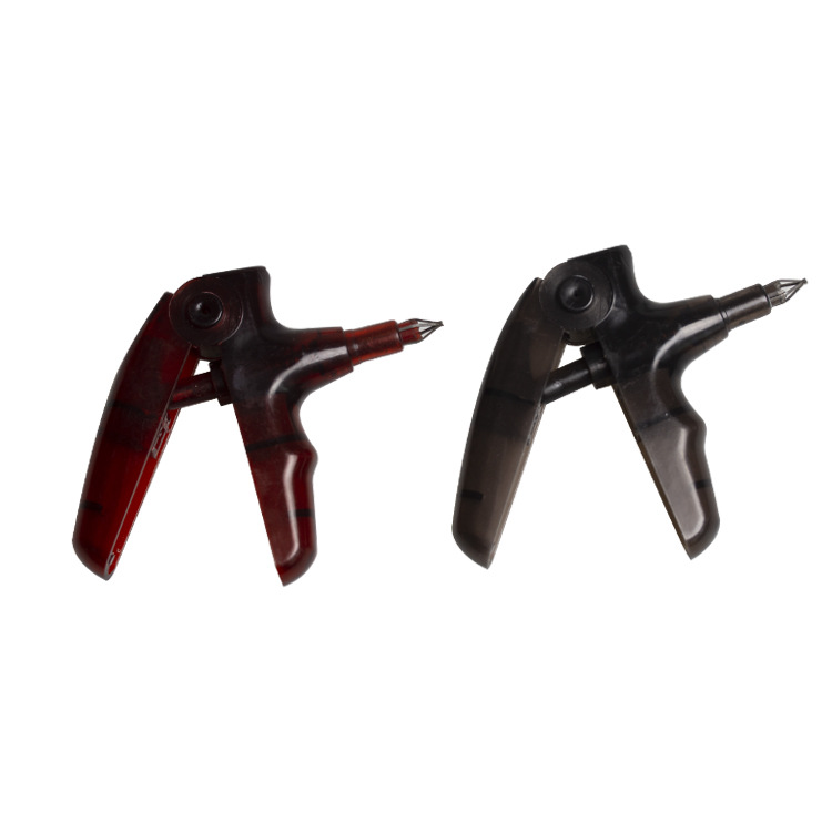Instrumento dental ligadura oral pistola ligadura de plástico anillo titular multi-color venta directa de fábrica al por mayor