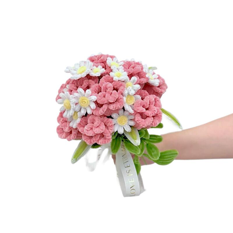 扭扭棒玫瑰手捧花diy材料包自制结婚领证拍照花束送闺蜜女友礼物|undefined