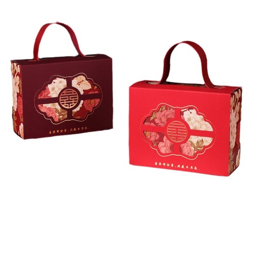 Premium Sugar Candy Gift Box Set with Marriage Proposal Theme, Exquisite Chinese Style Handout, Wholesale High-End Candy Boxes