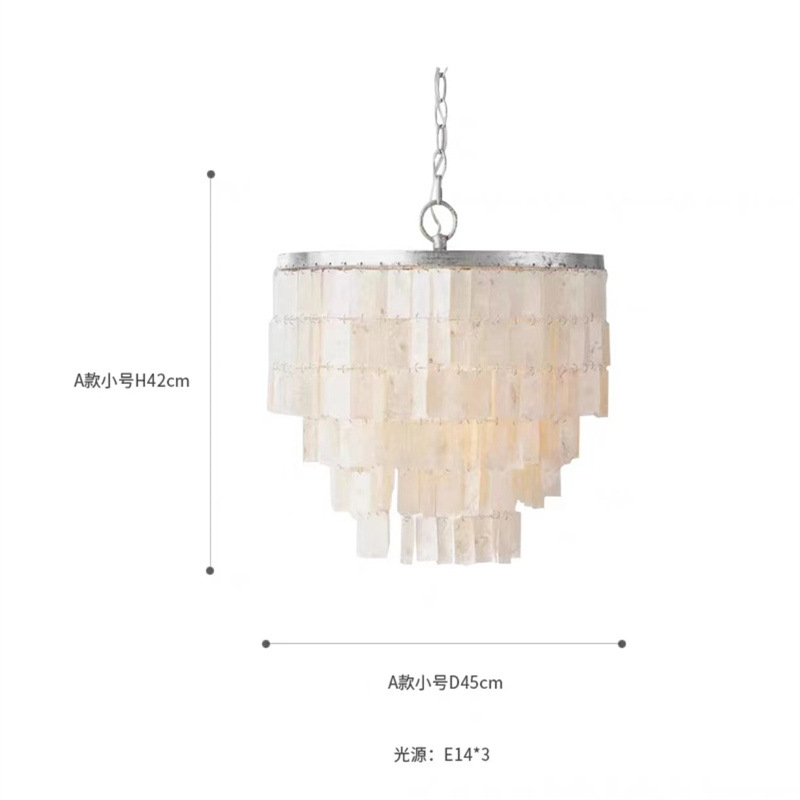 Silver foil type a small size d45cm/imported mother-of-pearl