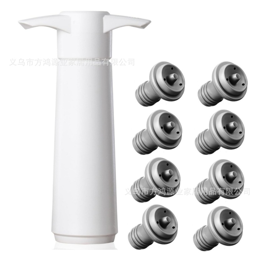 (En caja) Nueva bomba blanca de una bomba y ocho tapones (tapones de tres orificios)-Encaptador de bomba de vacío