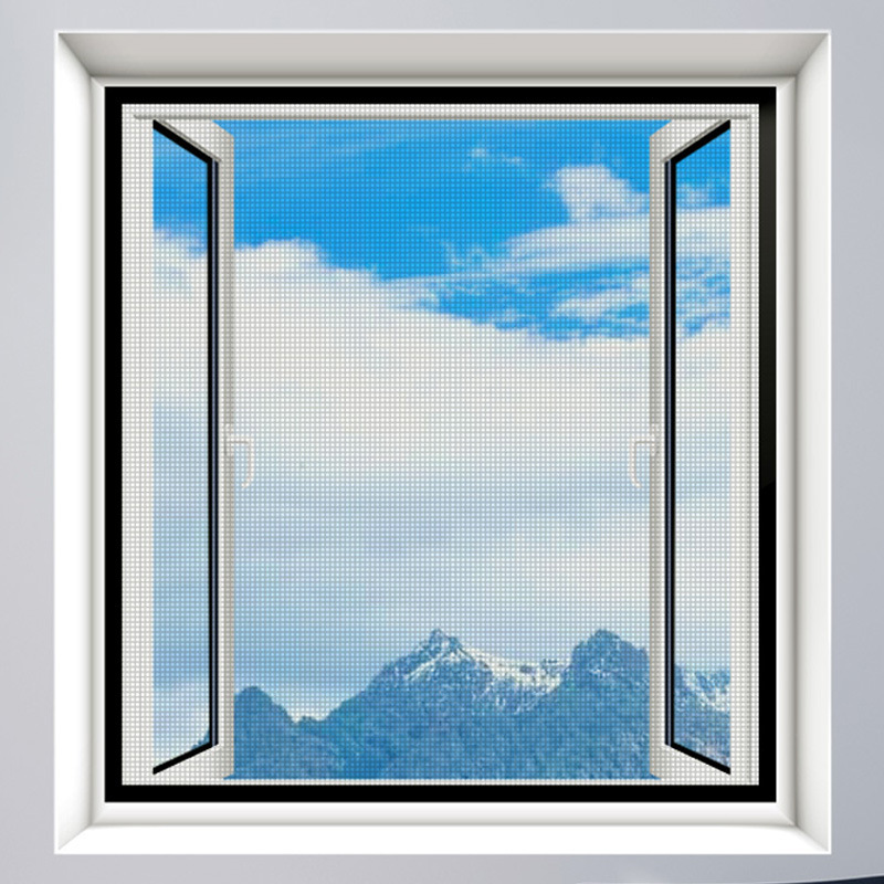 Customized Nano-Pp Mosquito Net Window Screens, Custom-Made Insect-Proof Curtains, Custom-Made Xinren Fabric Light-Filtering Bay Window Screens