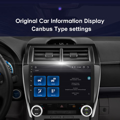 Wholesale Android navigation suitable for 12 Toyota Camry car GPS navigation systems for cross-border sales