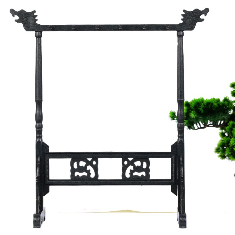 Weizhuang имитация куриного крыла деревянный держатель для ручек 6-контактный 12-подвесной Съемный держатель для пишущих ручек настольное хранилище четыре сокровища оптом