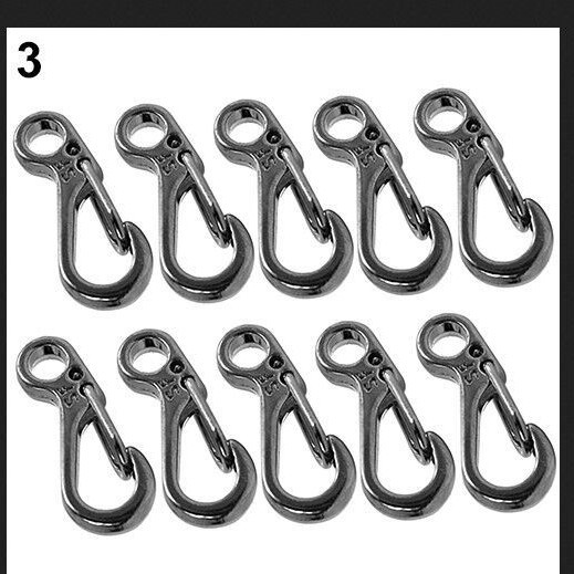 SF clásico simple mini primavera hebilla rápido colgante llavero fábrica al por mayor