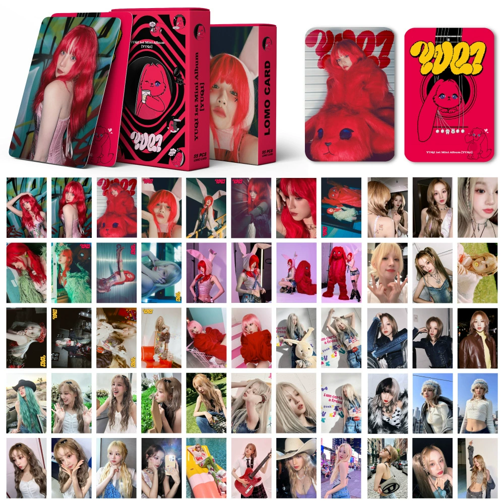 Коллекционная открытка kpop черная pin Seventeen Stray Kids бронепанель лома карта 55 карточек в коробке