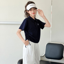 2026年新款女童夏装新款Polo衫阔腿裤套装儿童洋气百搭时尚两件套
