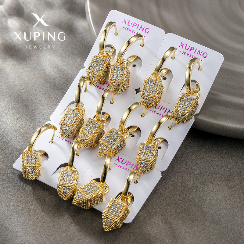 Xuping moda transfronteriza estilo europeo y americano simple gemas artificiales perfiles de perfiles