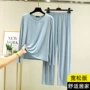大码长袖秋季圆领家居服
