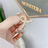 Hair accessory, small crab pin from pearl, hairgrip, simple and elegant design, wholesale