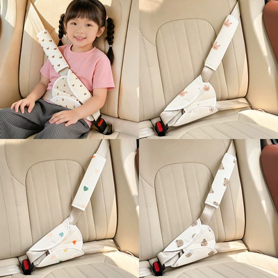 Seat belt shoulder pad: Rear Seat Baby Riding Auxiliary