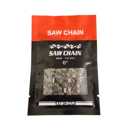 Cross-border gasoline saw chain electric transmission saw chain saw chain 14/16 inch high branch saw blade logging chainsaw accessories
