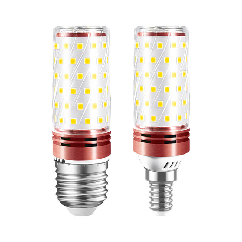Lámpara de maíz LED bombilla de ahorro de energía superbrillante color tornillo e27e14 luz verde
