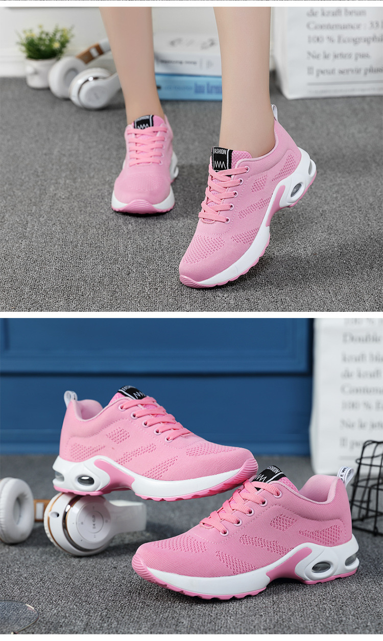 Women's Sports Solid Color Round Toe Sports Shoes display picture 8