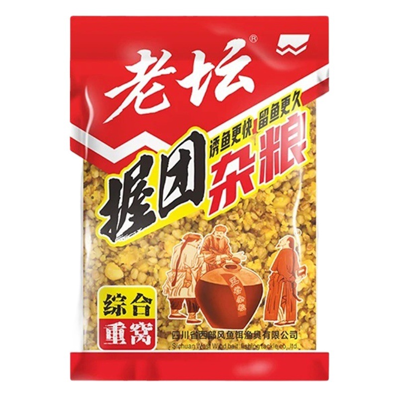 Cebo de pesca de viento occidental, grupo de agarre de altar antiguo, granos diversos, camote, maíz, trigo, pesca salvaje, carpa cruciana, carpa herbívora, cebo, material de nido inferior