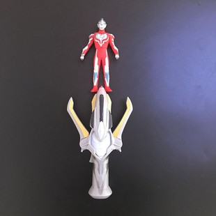 奥特曼玩具 银河火花 银河变身器召唤器圣剑 银河软胶人偶-阿里巴巴