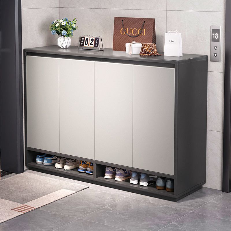 Shoe Cabinet for Home Entrance, Outdoor Hallway, Elevator Entrance, Large Capacity Entryway Cabinet, 2025 New Popular Italian-Style Shoe Rack