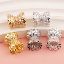 18K�~僽�߱�ɫ��ʯ����U���p�^����diy�ֹ�ˮ�������Ʒ���