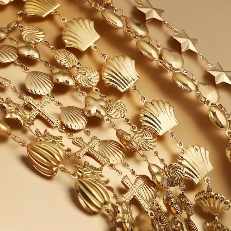 All Seasons Season 1 Piece 304 Stainless Steel Chain Chain Retro Classic Style Star Heart Shape Snowflake