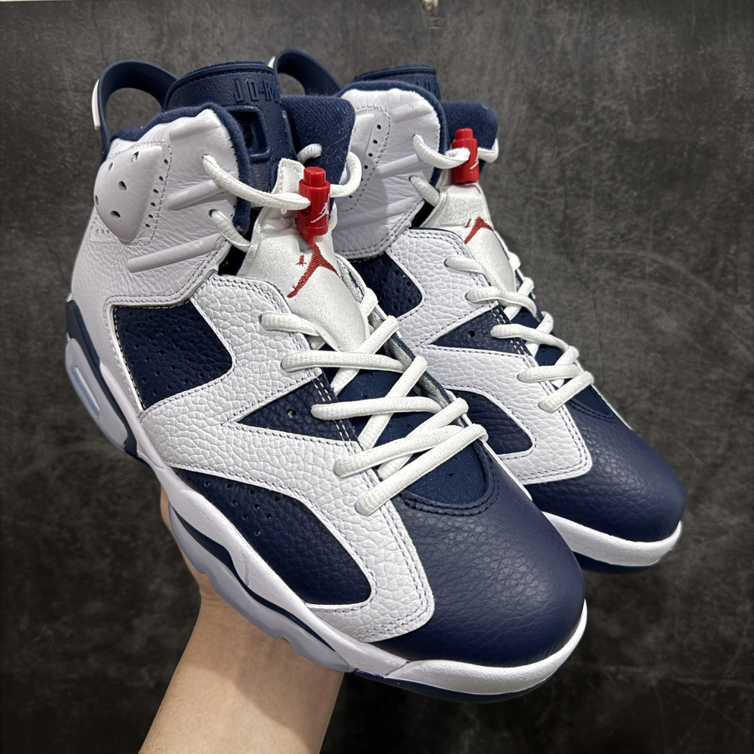 Pure Original Aj6 Basketball Shoes Men's High-Top Wear-Resistant Sports Shoes Heightening Casual Shoes Practical Trendy Sneakers