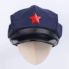 Tibetan blue-metal red pentagram star