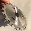 Cross border 4 inches 40 tooth 30 Two-way carpentry Saw blade Positive and negative Two-sided Hard Alloy knife carpentry Saw blade