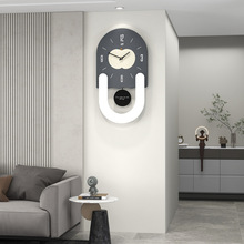 现代简约挂钟客厅时尚个性艺术钟表家用玄关背景装饰创意时钟挂墙