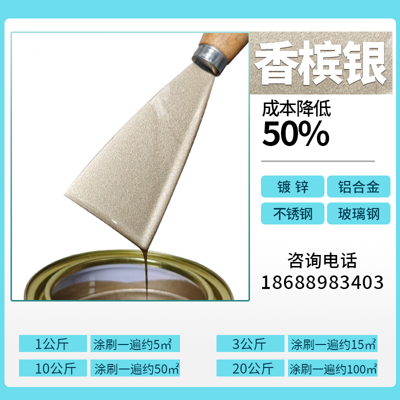 샴페인 실버 [메탈릭 컬러가 더 화려해요]-1kg