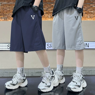 一件代发男童裤子2026夏季休闲童裤大童外贸男孩速干短裤童装跨境