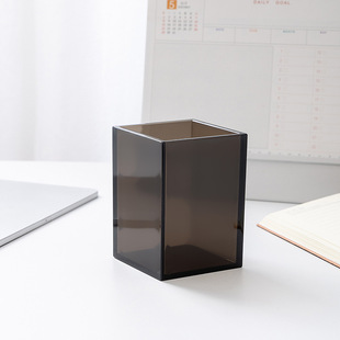 Mingqiang factory for acrylic black tea office supplies desktop storage trendy stationery office suit gifts can be sent on behalf
