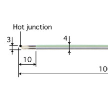 ANRITSU安立測量液晶平面的表面溫度傳感器ST-11K-010-TS1