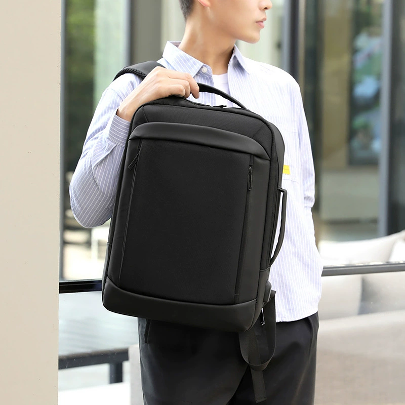 Backpack for leisure, elite capacious laptop, shoulder bag for elementary school students, business version, for students