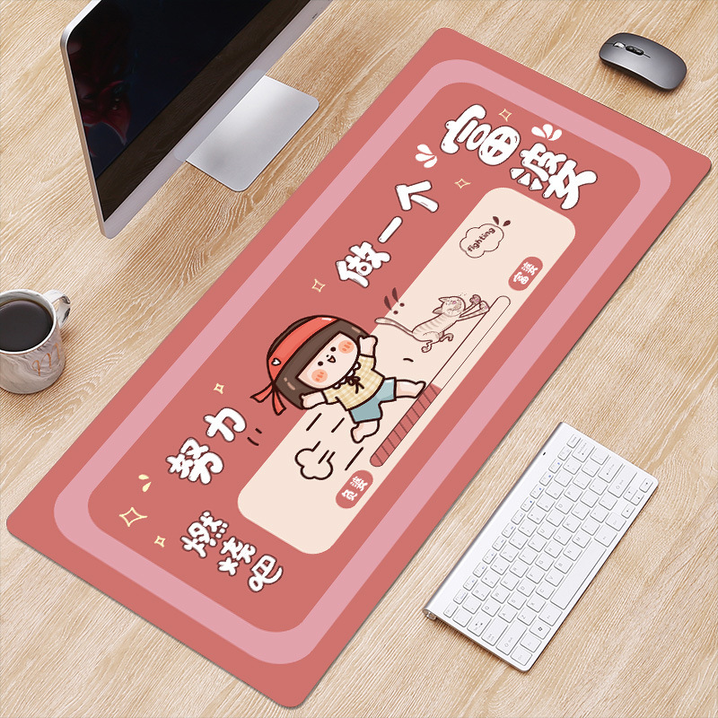 マウスパッドの大きいサイズの女性用ショートカットキーボードパッド防水精密ロックサイドオフィステーブルパッド厚いゴムパッド防水|undefined