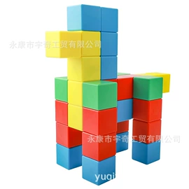 磁力片/球;积木类;大颗粒积木