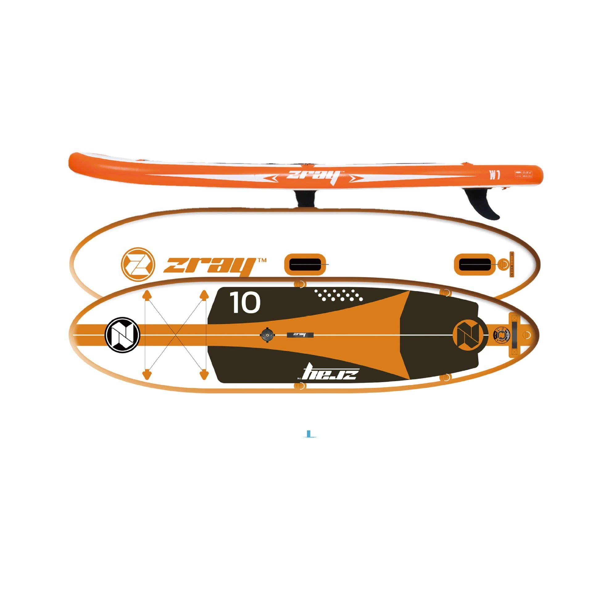 Новая SUP Portboard JILONG доска для серфинга у моря плавательная Scroll Set набор серии W1W2 серия W1W2