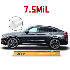 Cross-border wholesale XAP-TPU invisible car clothing 7.5MIL paint protective film self-healing hydrophobic highlight body PPF
