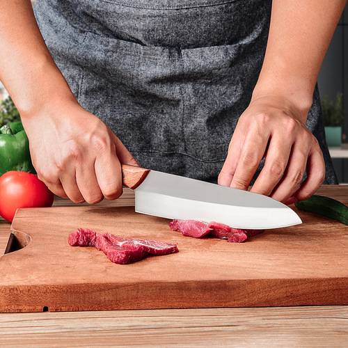 Stainless steel Western chef's knife slicing knife meat cleaver Japanese cuisine knife fish sushi sashimi knife universal kitchen knife