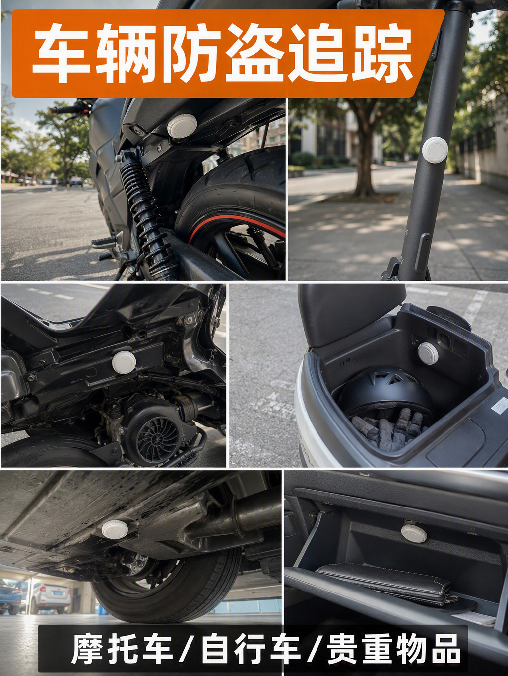 Dual-System Universal Global Positioning Device Gps for Cars, Trucks, and Motorcycles, Anti-Theft and Anti-Loss Device with Magnetic Attachment and Long Battery Life