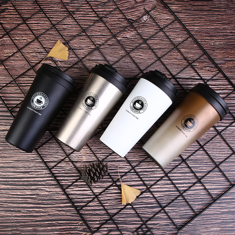 Amazon's Best-Selling Stainless Steel Portable Coffee Cup, Creative Outdoor Portable Vacuum Insulated Cup, Car Mug