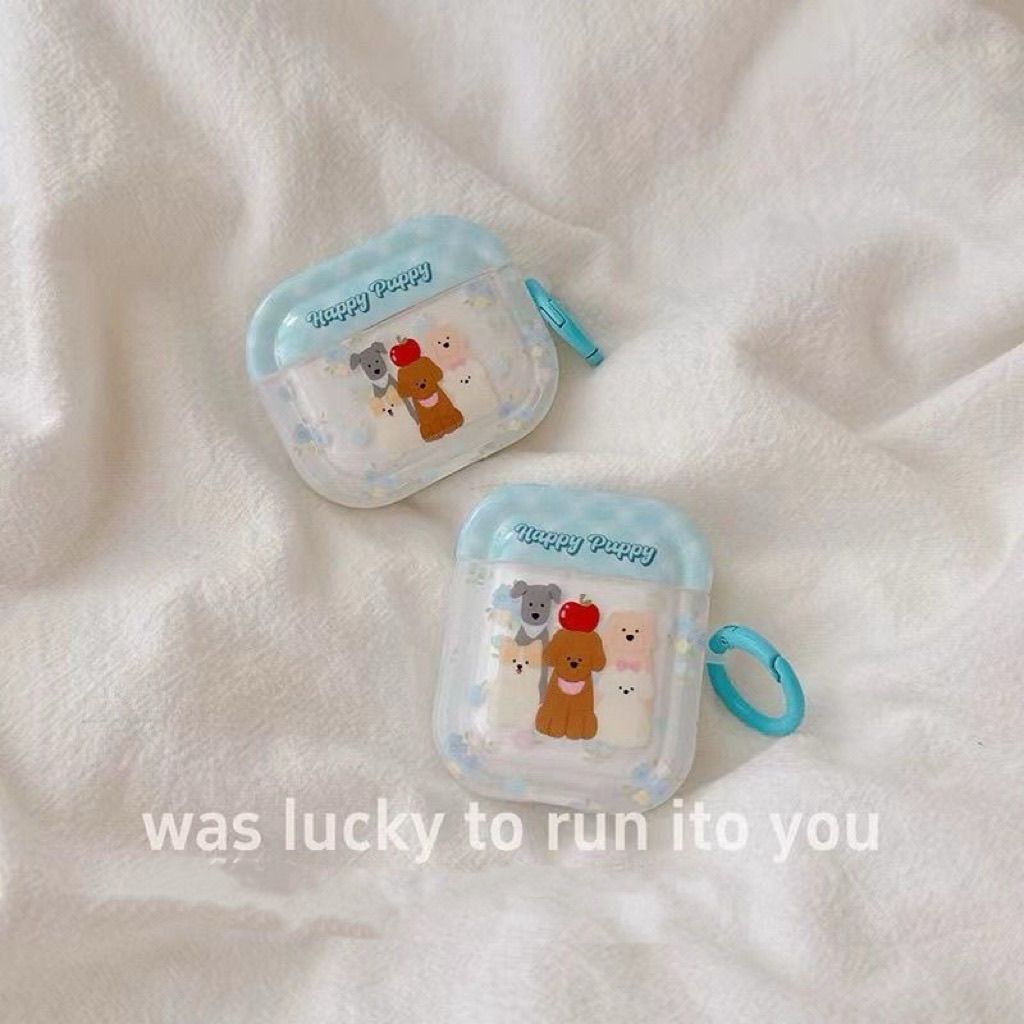 Flores para cachorros AirPods 4 generación 5 generación Bluetooth auriculares cubierta Apple Airpodspro3 cubierta