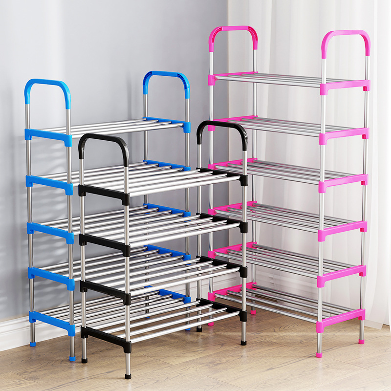 Shoe Rack for Home Entrance, Multi-Layer Indoor Simple Dormitory Dust-Proof Shoe Cabinet, Narrow Shoe Cabinet for Rental Apartment Entrance Door 2026