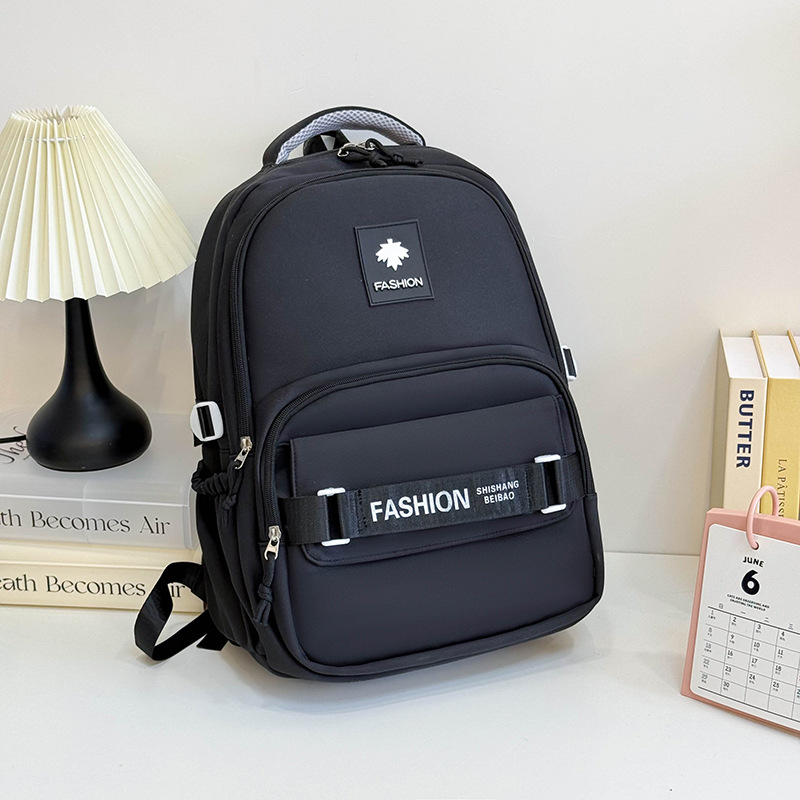 Nueva mochila de gran capacidad para mujer, color de contraste japonés, marca de marea ligera, mochila escolar para estudiantes universitarios, bolsa de viaje de ocio, bolsa para computadora para hombres